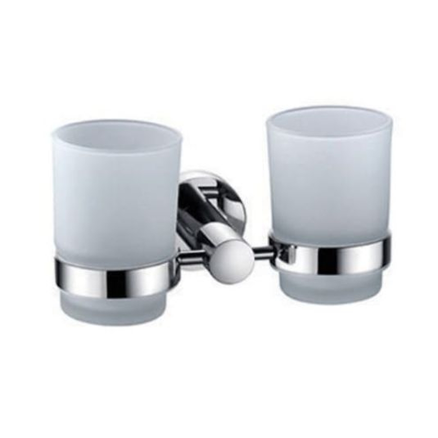 Giá đựng cốc đánh răng mạ chrome Clara CA08-5