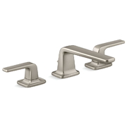 Vòi chậu rửa mặt 3 chân cổ thấp màu nickel Kallista P32445-LV-BN