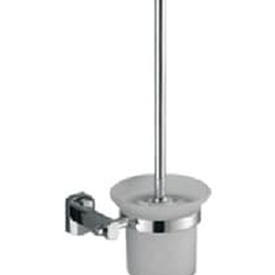 Giá đỡ và chổi cọ bồn vệ sinh mạ chrome Clara 52113