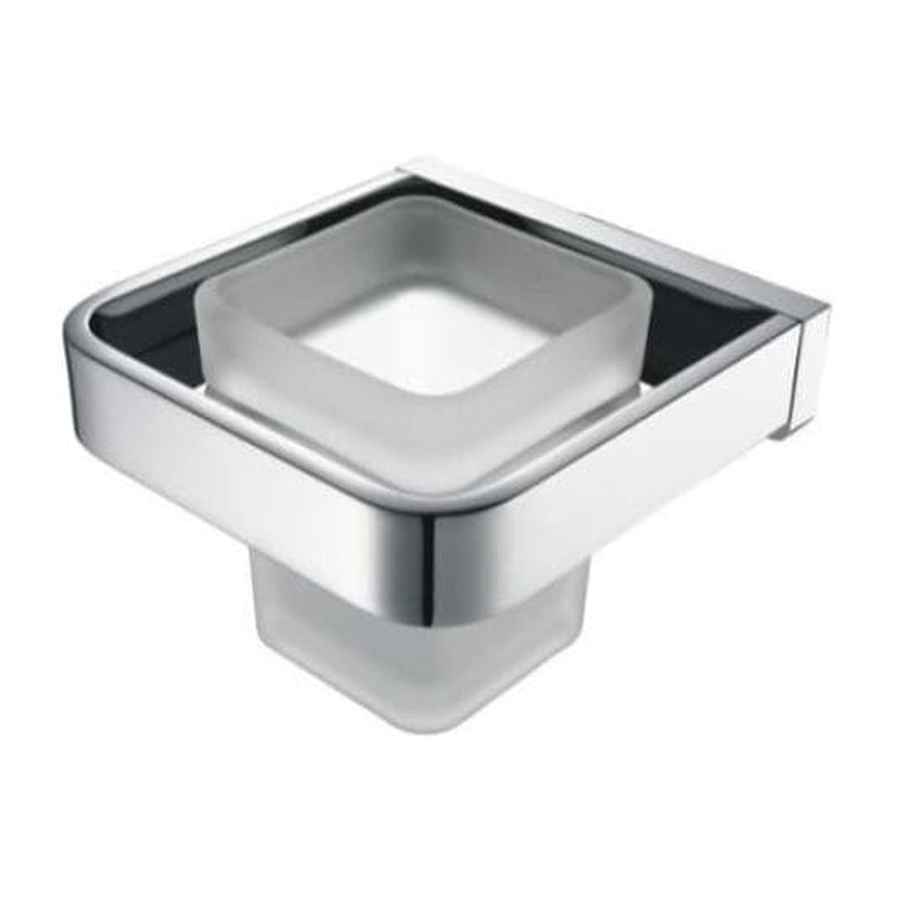 Giá đựng cốc đánh răng mạ chrome Clara CA10-4