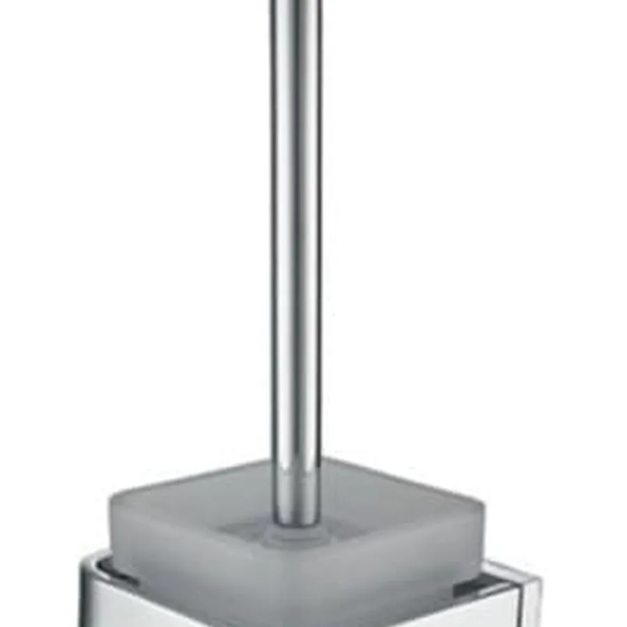 Giá đỡ và chổi cọ bồn vệ sinh mạ chrome Clara CA10-6
