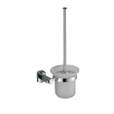 Giá đỡ và chổi cọ bồn vệ sinh mạ chrome Clara 52113