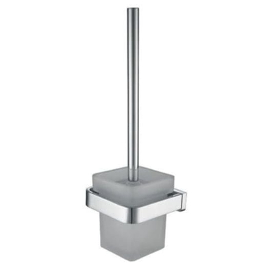 Giá đỡ và chổi cọ bồn vệ sinh mạ chrome Clara CA10-6