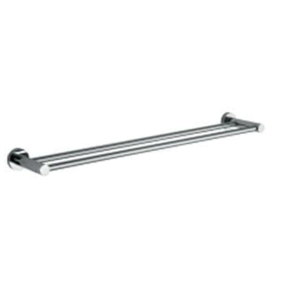 Thanh treo khăn đôi mạ chrome CLARA CTB-02
