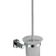 Giá đỡ và chổi cọ bồn vệ sinh mạ chrome Clara 52113