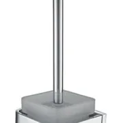 Giá đỡ và chổi cọ bồn vệ sinh mạ chrome Clara CA10-6