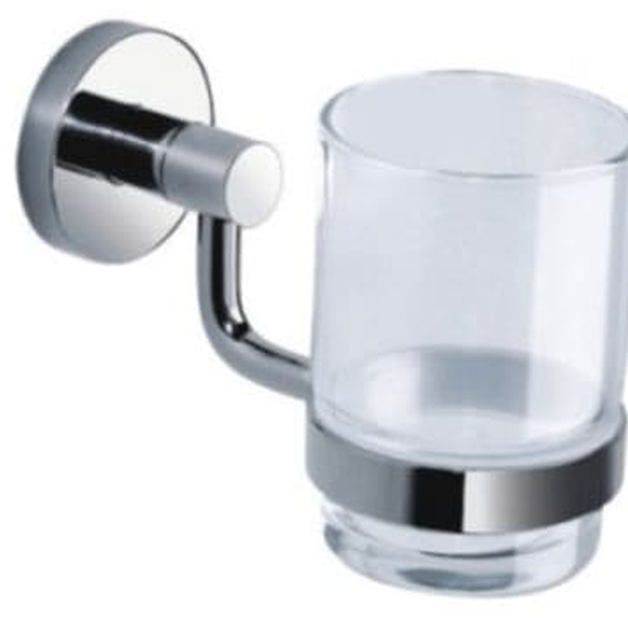 Giá đựng cốc đánh răng mạ chrome Clara CA011-4