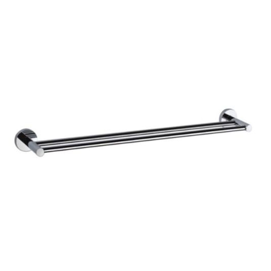 Thanh treo khăn đôi mạ chrome CLARA CA011-8B