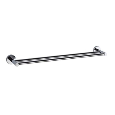 Thanh treo khăn đôi mạ chrome CLARA CA011-8B