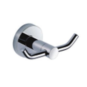 Móc treo áo đôi mạ chrome Clara CA011-1B