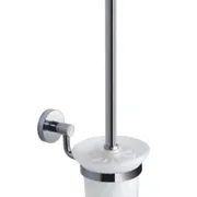 Giá đỡ và chổi cọ bồn vệ sinh mạ chrome Clara CA011-6