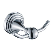 Móc treo áo đôi mạ chrome Clara CA15-1B