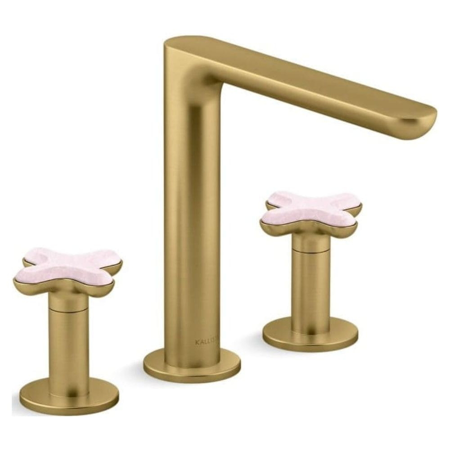 Vòi bồn tắm nóng lạnh 3 chân màu đồng Kallista P32711-RST-2MB