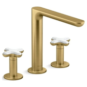 Vòi bồn tắm 3 chân nóng lạnh màu đồng Kallista P32711-WC-2MB
