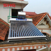 Năng Lượng Mặt Trời Sơn Hà Xanh SHX Pro Gold 160L (Ống chân không)