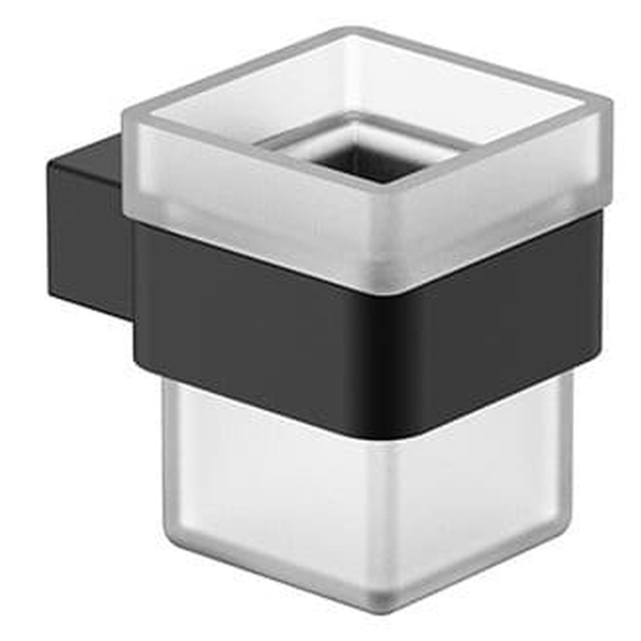 Giá đựng cốc đánh răng mạ đen Clara CA09-4