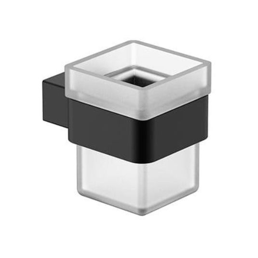 Giá đựng cốc đánh răng mạ đen Clara CA09-4