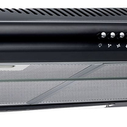 Máy hút mùi inox màu đen Sevilla SV-260B