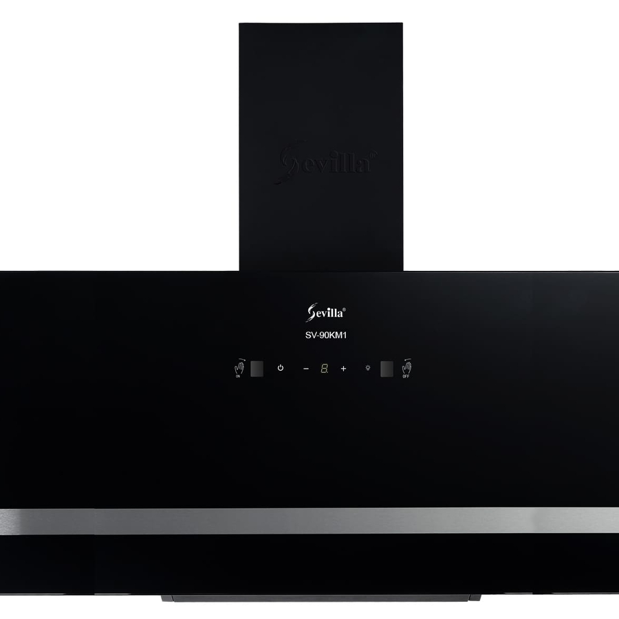 Máy hút khói khử mùi kính vát cao cấp Sevilla SV-90KM1