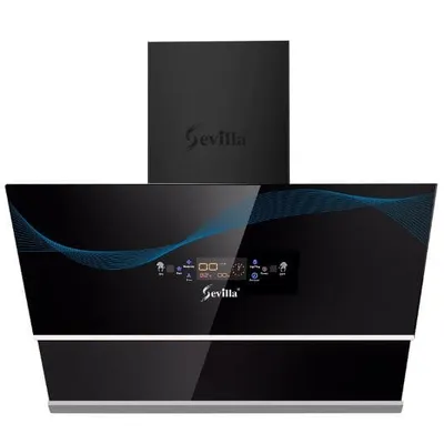 Máy hút khói khử mùi kính vát cao cấp Sevilla SV-PS39