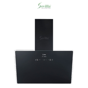 Máy hút khói khử mùi kính vát cao cấp Sevilla SV-70KM2