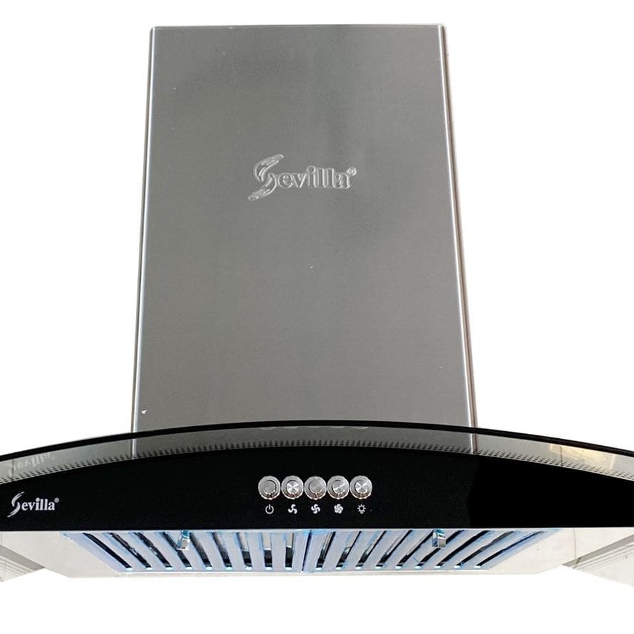 Máy hút khói khử mùi kính cong cao cấp Sevilla SV-323