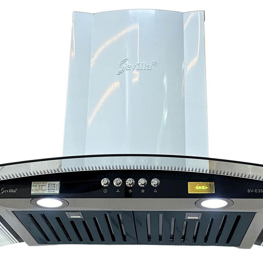 Máy hút khói khử mùi kính cong cao cấp Sevilla SV-E35