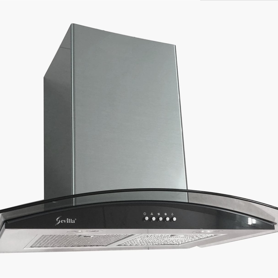 Máy hút khói khử mùi kính cong cao cấp Sevilla SV-H360