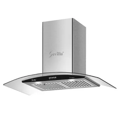 Máy hút khói khử mùi kính cong cao cấp Sevilla SV-3388A1