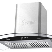 Máy hút khói khử mùi kính cong cao cấp Sevilla SV-3388C1