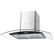 Máy hút khói khử mùi kính cong cao cấp Sevilla SV-3388C1