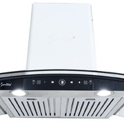 Máy hút khói khử mùi kính cong cao cấp Sevilla SV-C107