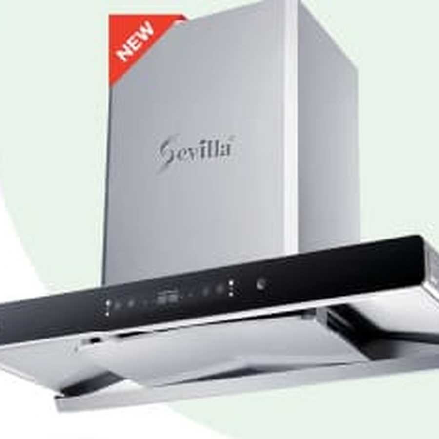 Máy hút khói khử mùi kính cong cao cấp Sevilla SV-AT309