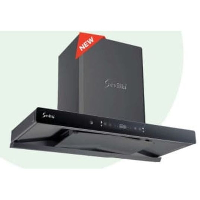 Máy hút khói khử mùi kính cong cao cấp Sevilla SV-AT309BL