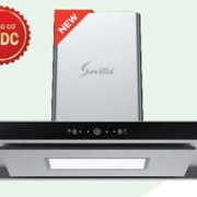 Máy hút khói khử mùi kính cong cao cấp Sevilla SV-T89BLDC