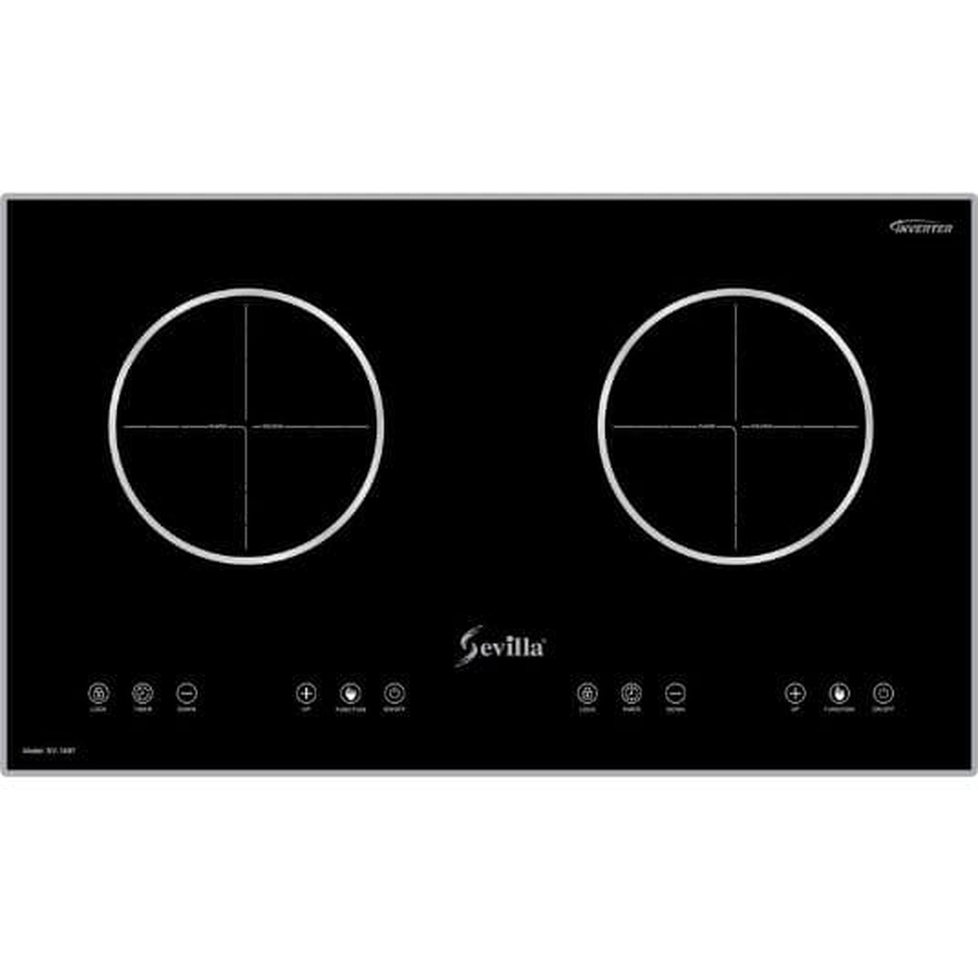 Bếp điện từ 2 vùng nấu cao cấp Sevilla SV-189T