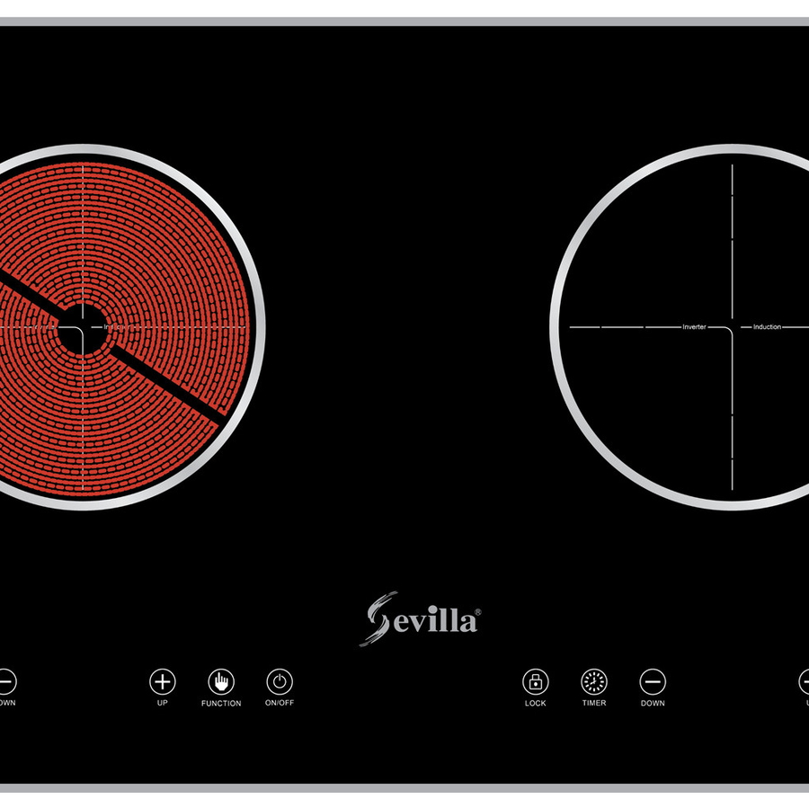 Bếp điện từ 2 vùng nấu cao cấp Sevilla SV-189TS