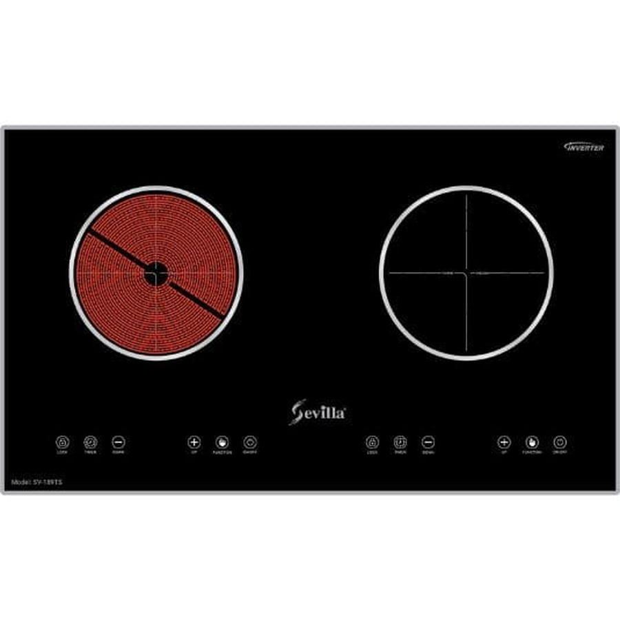 Bếp điện từ 2 vùng nấu cao cấp Sevilla SV-189TS