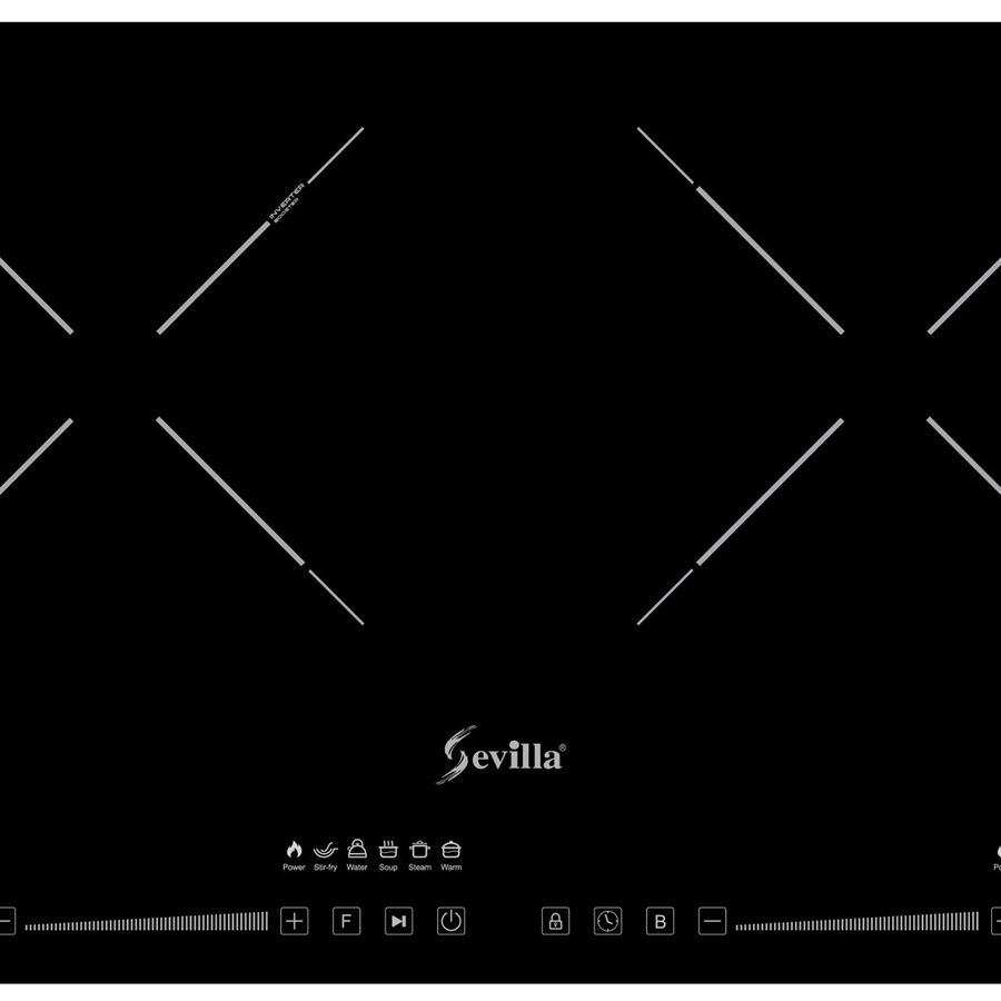 Bếp điện từ 2 vùng nấu cao cấp Sevilla SV-20T