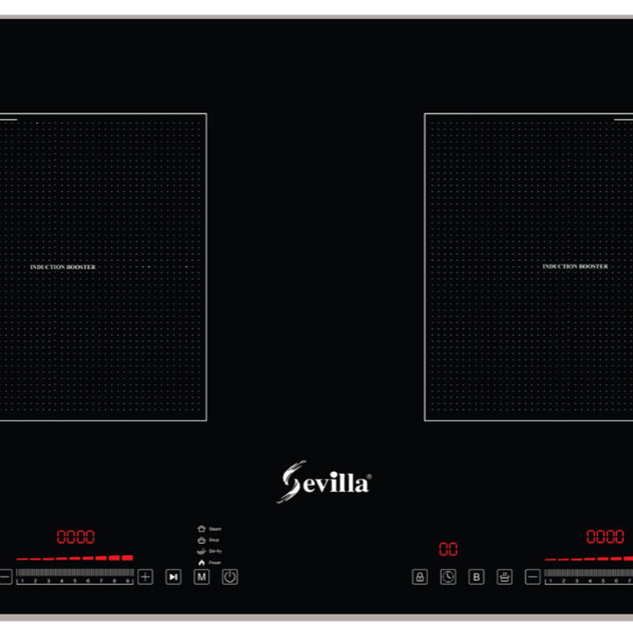 Bếp điện từ 2 vùng nấu cao cấp Sevilla SV-XK666