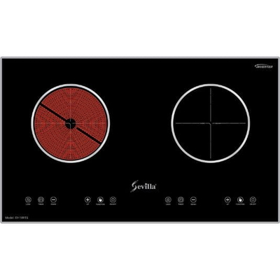 Bếp điện từ 2 vùng nấu cao cấp Sevilla SV-189TS