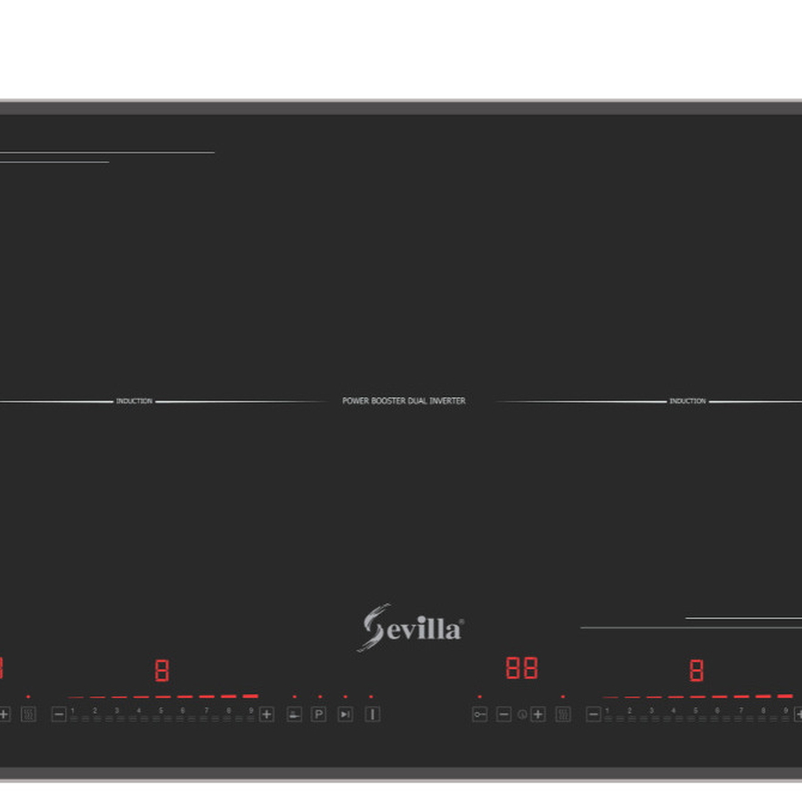 Bếp điện từ 2 vùng nấu cao cấp Sevilla SV-T708