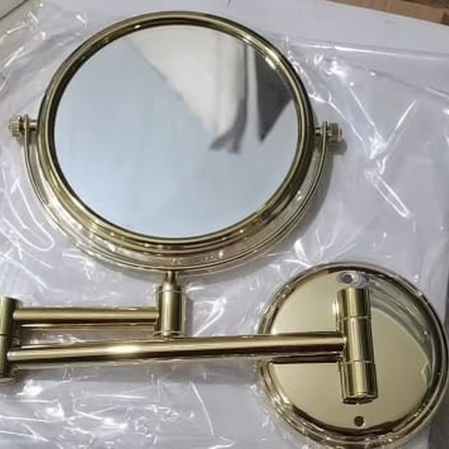 Gương Trang Điểm Phóng Đại Màu Vàng Miken MKG-P1080001G