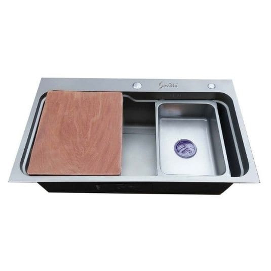 Chậu Handmade 01 hố kiểu dáng Châu Âu Sevilla SV-7546N1