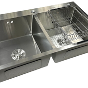 Chậu Rửa bát 2 hố cân Sevilla SV-7843N1