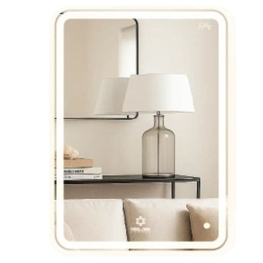 Gương Led Hình Chữ Nhật Ánh Sáng Ngoài 500x700mm GLS BM35R36