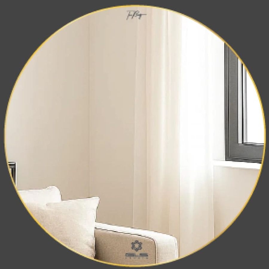 Gương khung nhôm Hình Tròn 600mm GLS BF5GC80