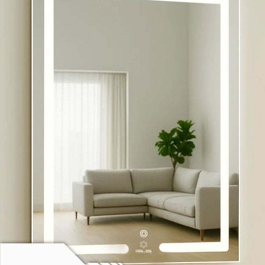 Gương led hình chữ nhật 60x80cm GLS HQ35R58