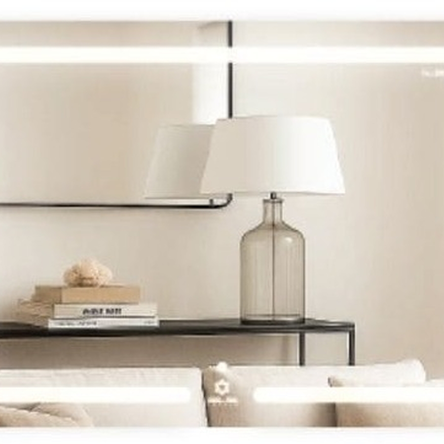 Gương led hình chữ nhật 80x60cm GLS HQ35R68