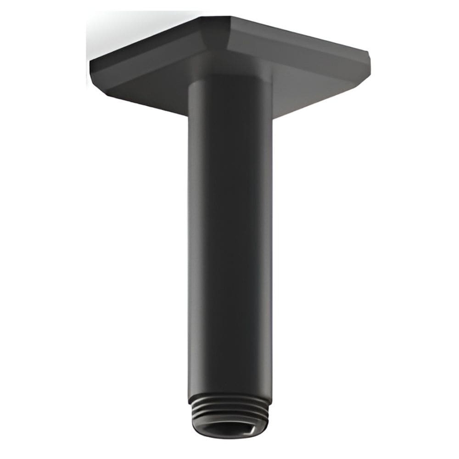 Thanh treo sen đế vuông gắn trần 4" màu đen Kallista P33011-00-BL